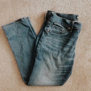 Express Denim Cropped Jeggings